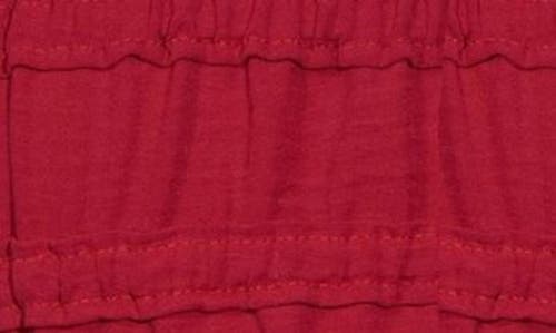 Iris & Ivy Kids' Flutter Sleeve Dress In Red