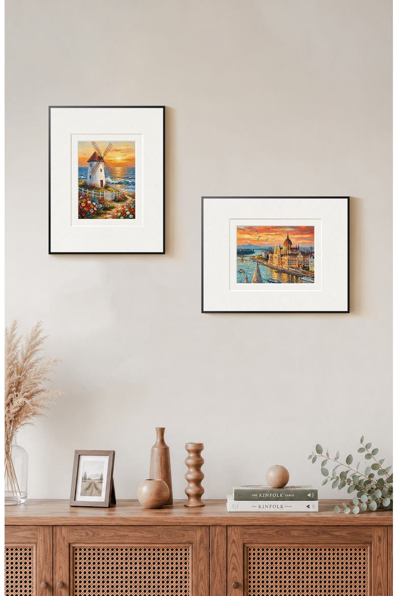 13.3 Inch E-Ink WiFi Digital Wall Art Frame, Alternate, color, Black