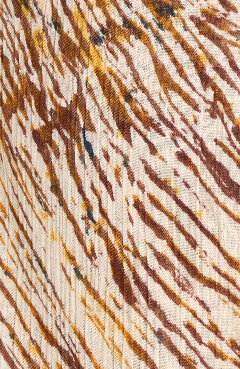 Elan Print Cover-Up Wrap Pants, Alternate, color, Neutral Sahara