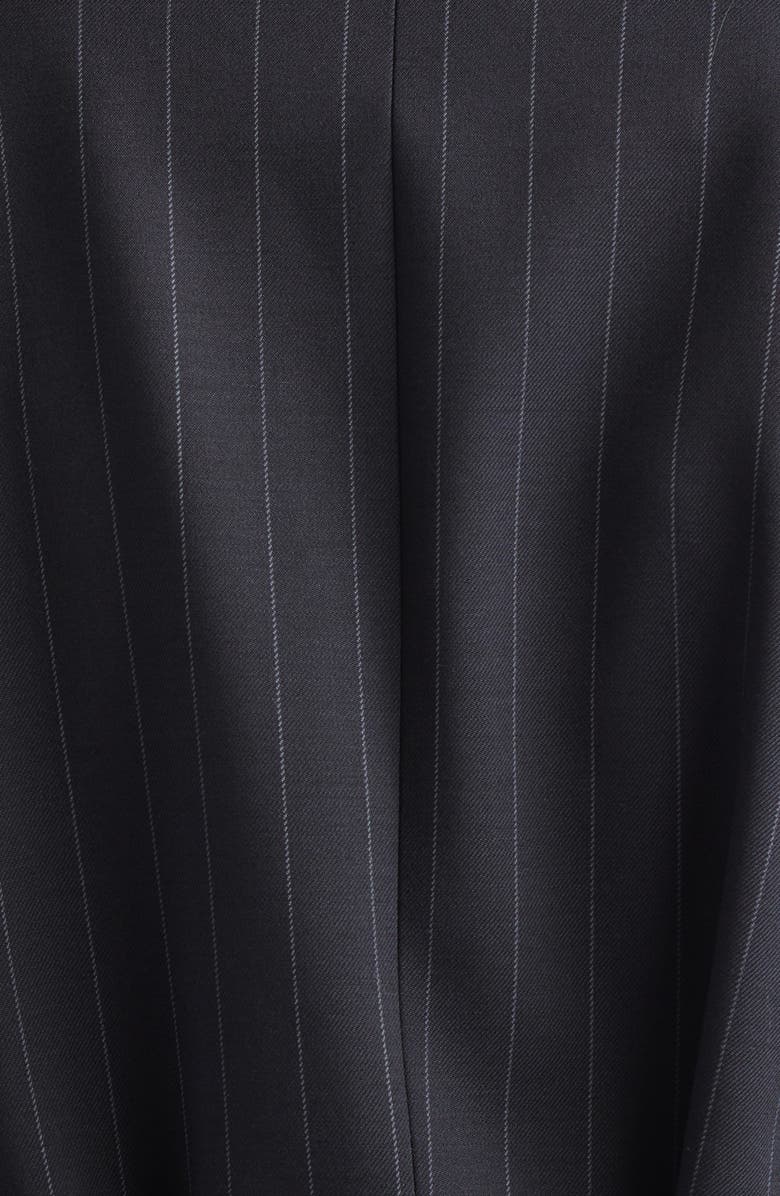 MONSE Harness Pinstripe Tailored Jacket, Alternate, color, Dark Sapphire