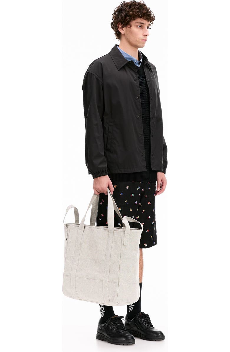 vowels Gardening Tote Bag, Alternate, color, Black