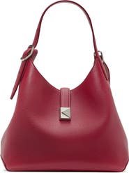 Kate Spade New York deco pebbled leather shoulder bag