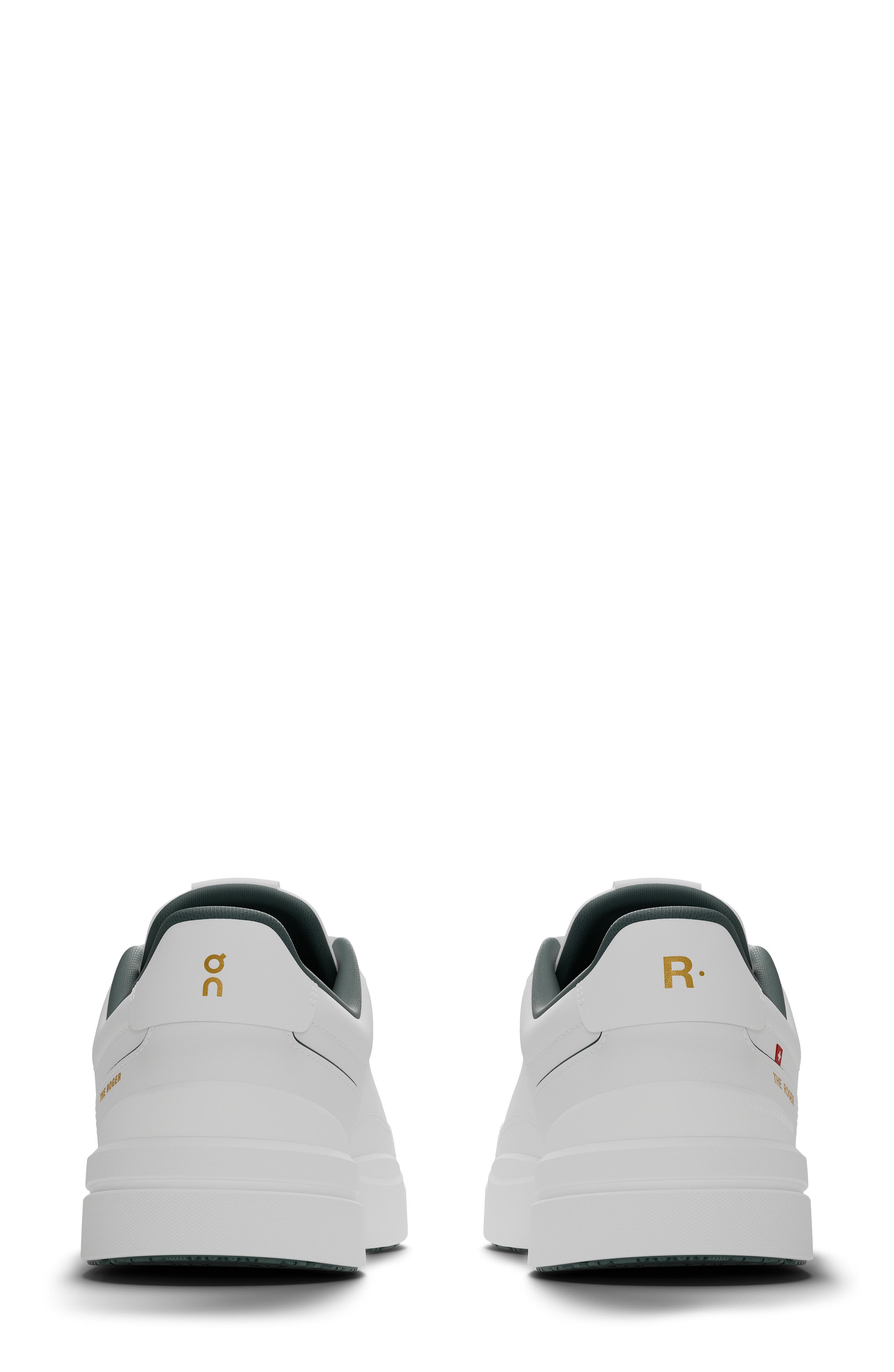 THE ROGER Centre Court Tennis Sneaker, Alternate, color, WHITE/ EVERGREEN