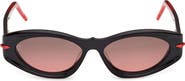 Christian Louboutin 55mm Cat Eye Sunglasses