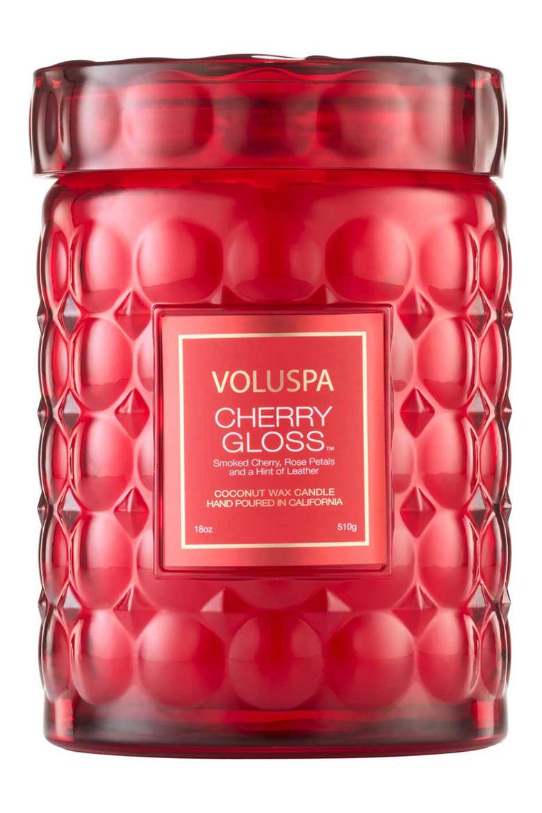 Cherry Gloss Large Jar Candle, Alternate, color, CHERRY GLOSS