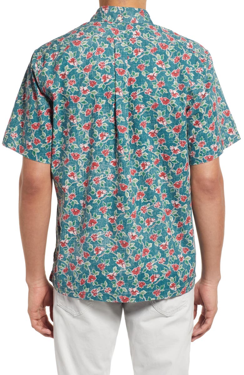 Reyn Spooner Pua Kalikimaka Button Down Shirt, Alternate, color,