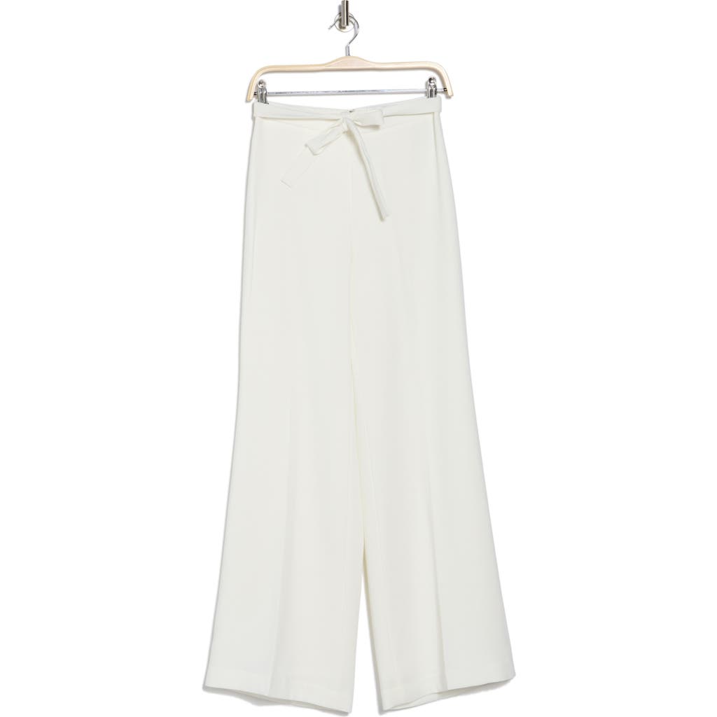 Elie Tahari The Brianne Tie Waist Wide Leg Pants