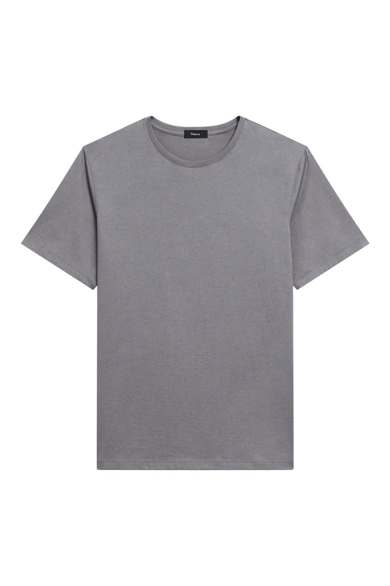 Precise Cotton T-Shirt, Alternate, color, CARBON - BAX