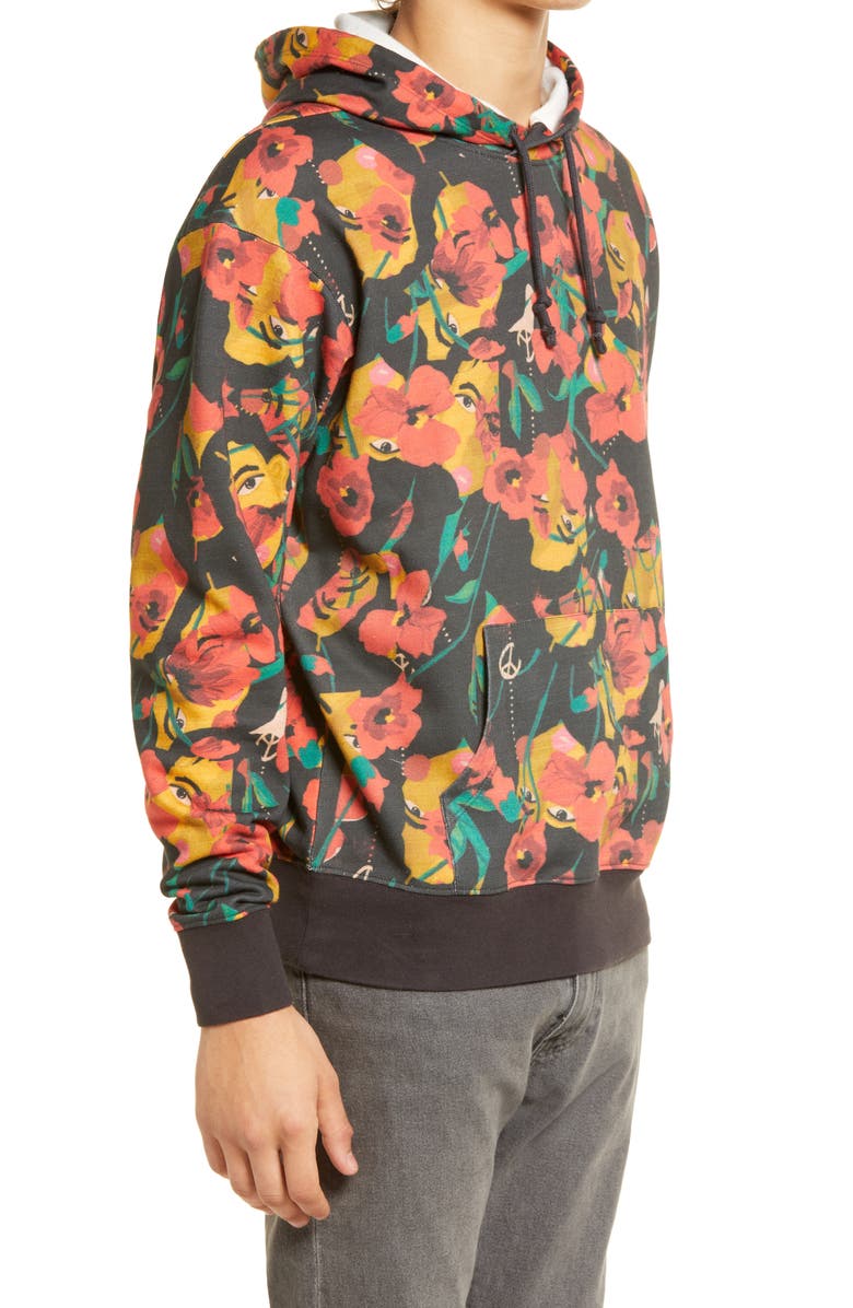 Nordstrom Cristina Martinez Gender Inclusive Graphic Fleece Hoodie, Alternate, color, 