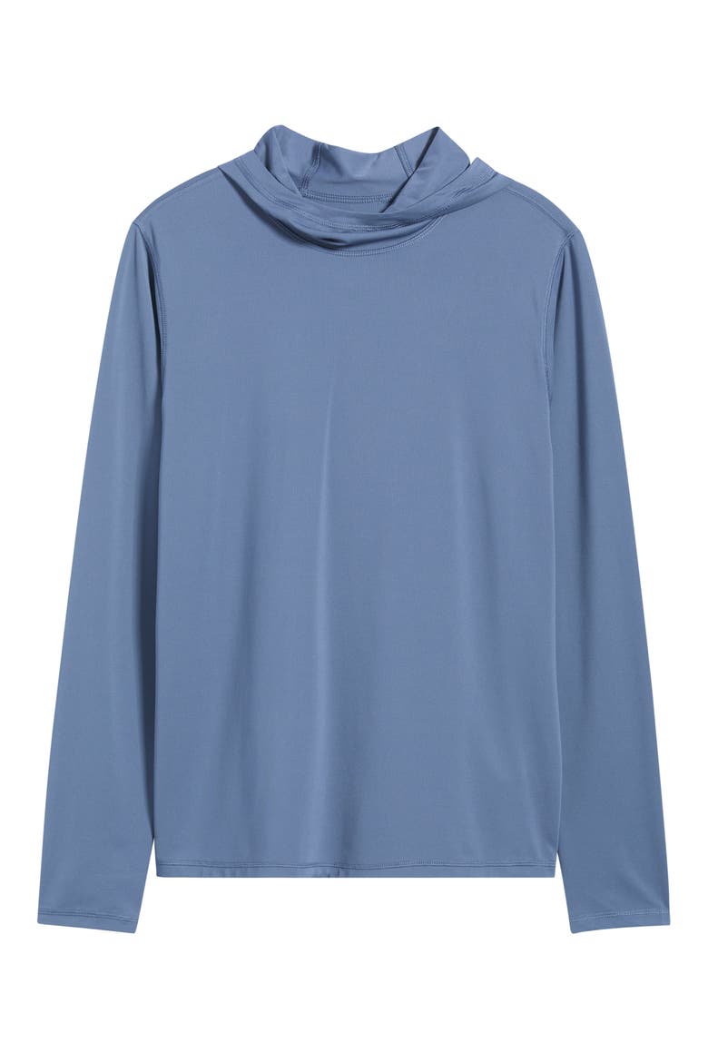 Endurance Funnel Hoodie, Alternate, color, BLUE VINTAGE
