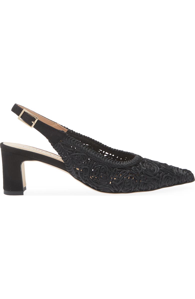 Cordani Nikole Slingback Pointed Toe Pump, Alternate, color, Black
