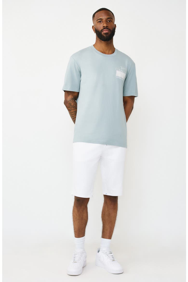 Rocco Big T Snap Flap Shorts, Alternate, color, OPTIC WHITE