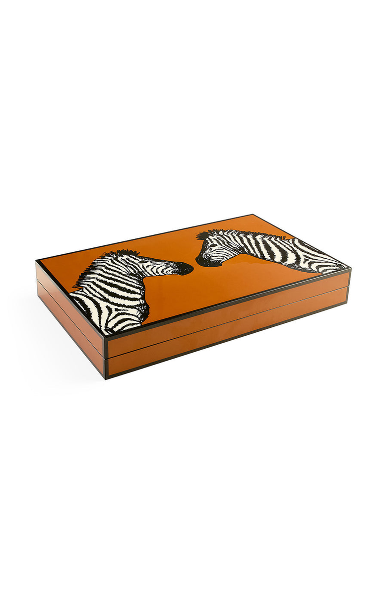 Jonathan Adler Zebra Backgammon Set, Alternate, color, 