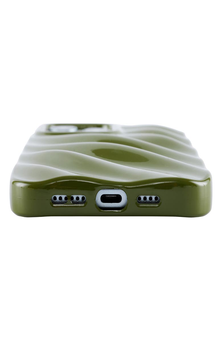 Auramma Silk Look Green iPhone 14 Pro Max Case, Alternate, color, Green