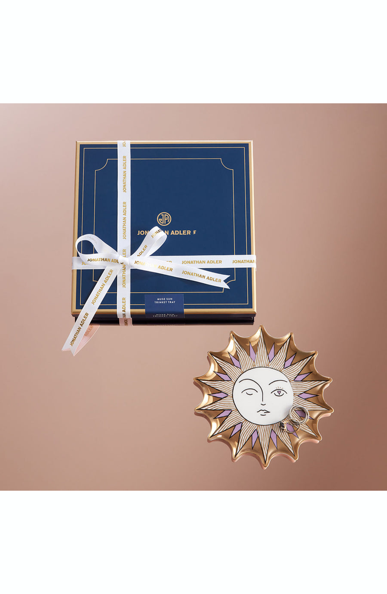 Jonathan Adler Muse Sun Trinket Tray, Alternate, color, 