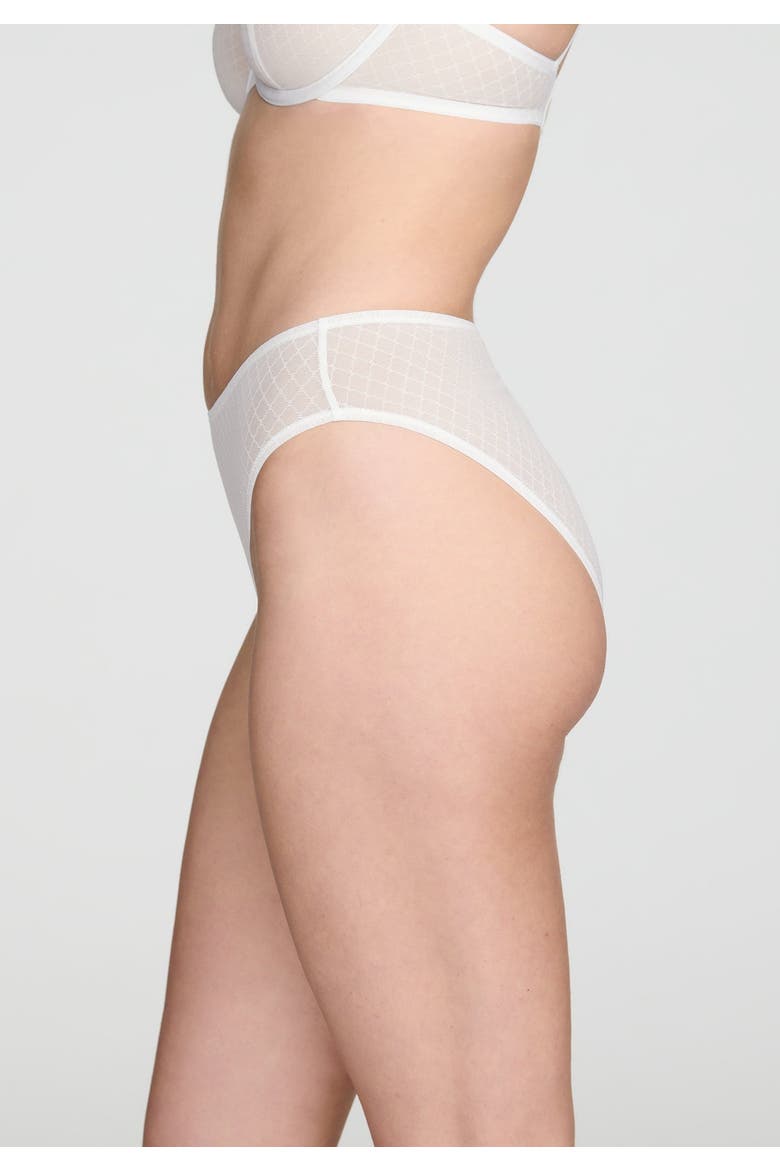 The Highwaist Trellis Lace, Alternate, color, SALT