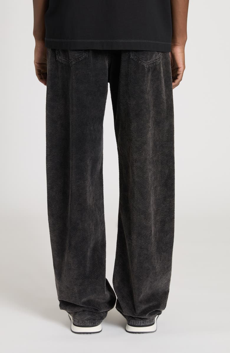 Dolce&Gabbana Oversize Corduroy Pants, Alternate, color, N0000 Nero