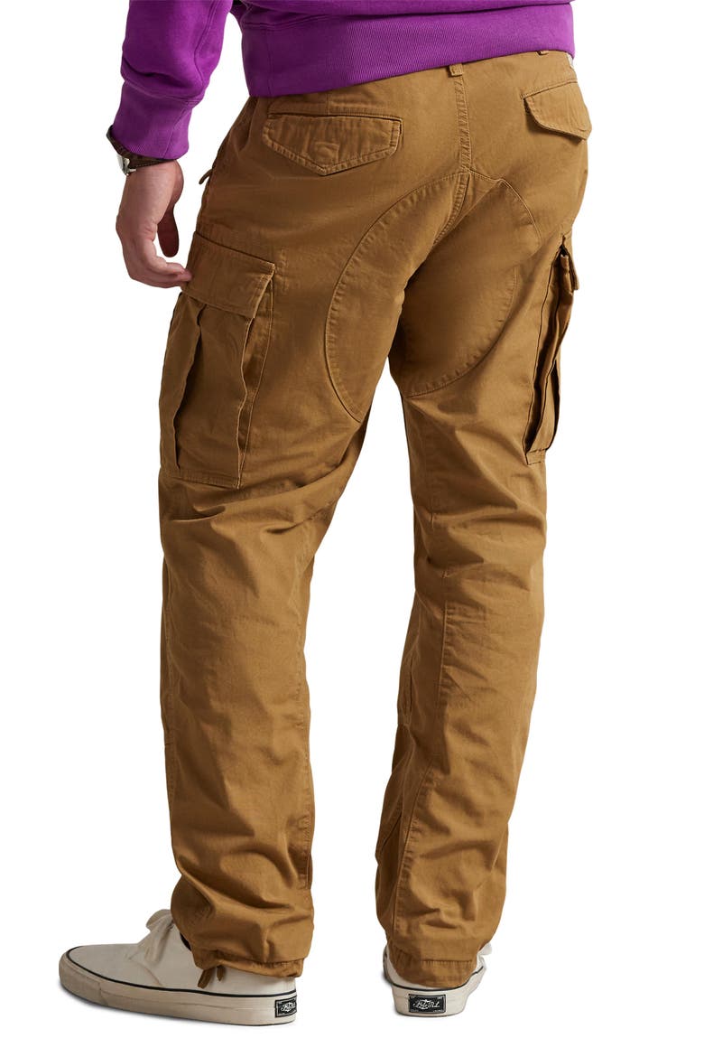 Classic Fit Cotton Canvas Cargo Pants, Alternate, color, SANDSURF