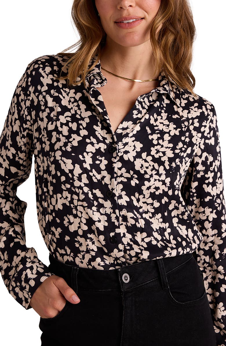 Bella Dahl Floral Button-Up Shirt, Alternate, color, 