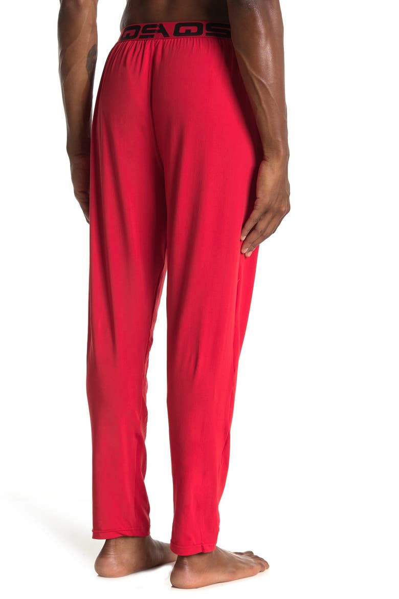 Slim Fit Lounge Pants, Alternate, color, RED