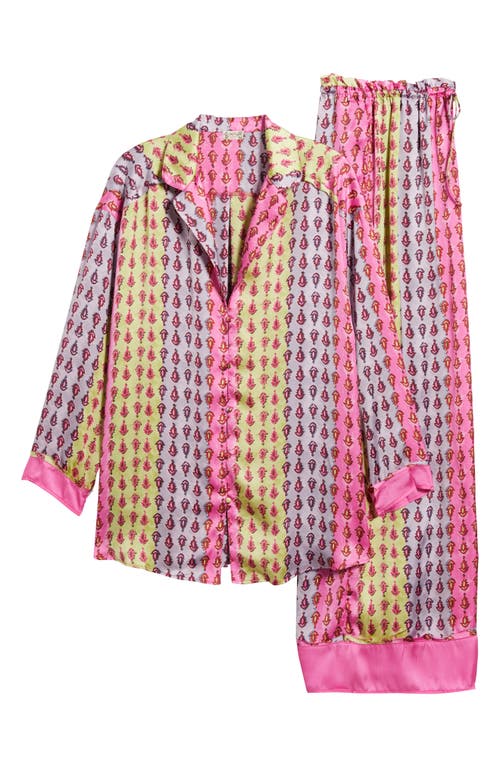 Free People Dreamy Days Print Pajamas In Pink