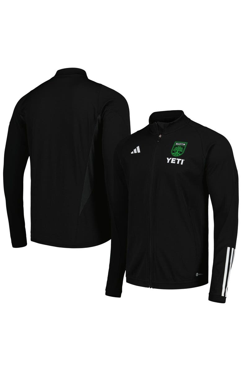 adidas Men's adidas Black Austin FC 2023 On-Field AEROREADY Full-Zip Training Top, Main, color, Black