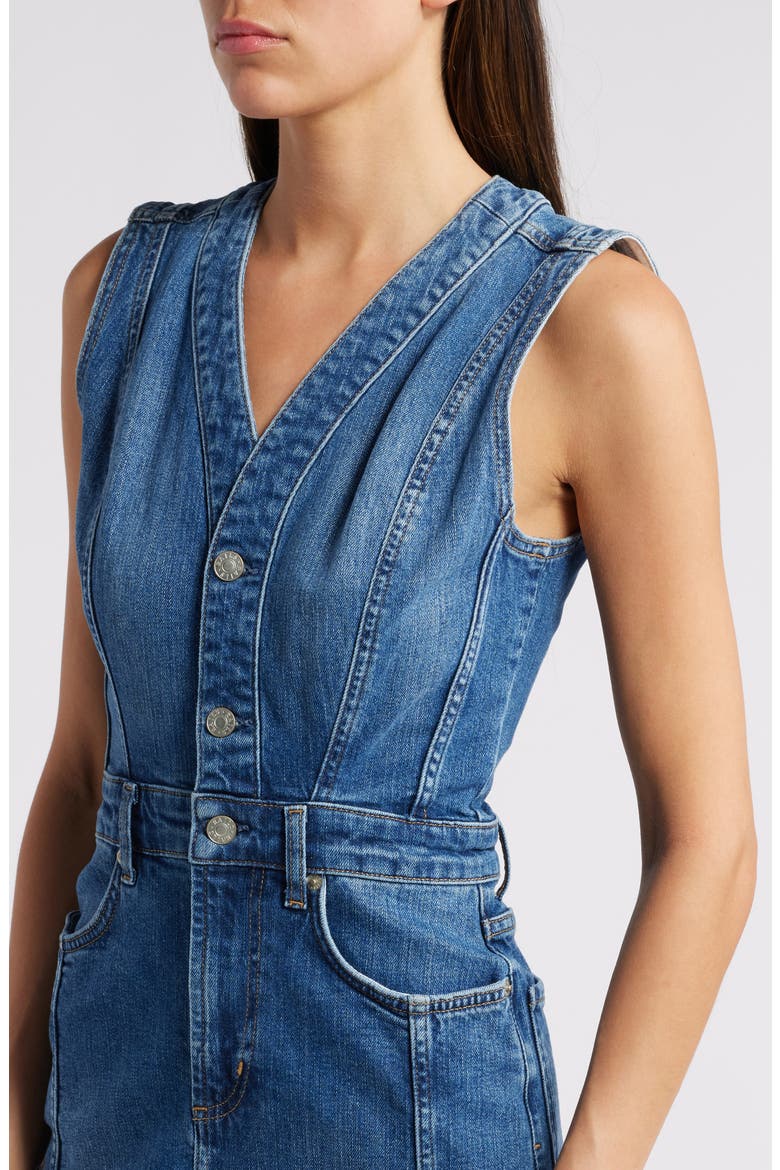 Westwood Sleeveless Denim Dress, Alternate, color, FORGET ME NOT