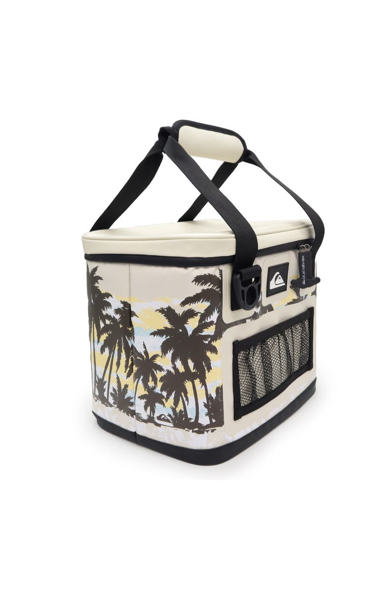 Quiksilver Pro Series 18L 24 Can 48H Box Cooler Bag, Alternate, color, Tropicamo
