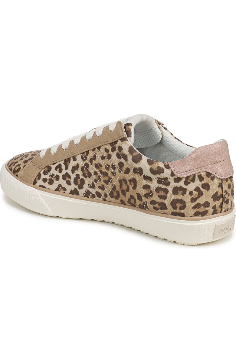 Dr. Scholl's Offline Lace-Up Sneaker - Wide Width Available, Alternate, color, Tan Leopard Faux Leather