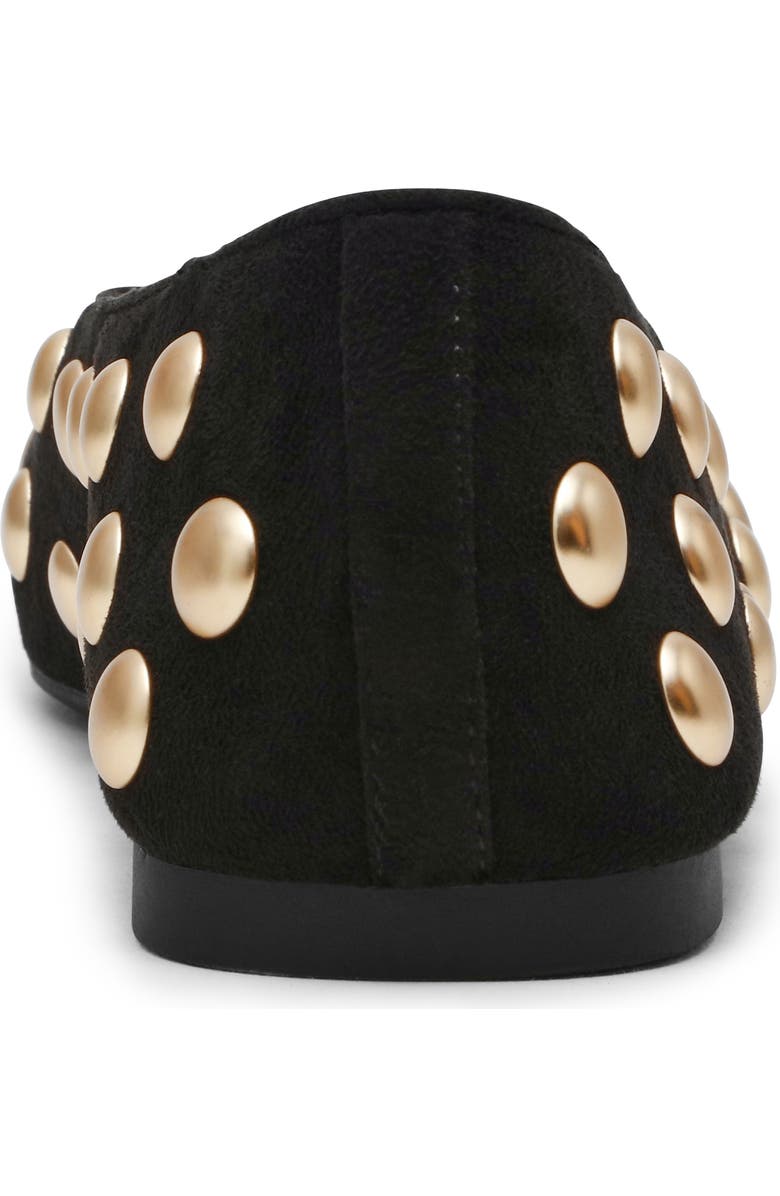 DV by Dolce Vita Karma Stud Ballet Flat, Alternate, color, Black