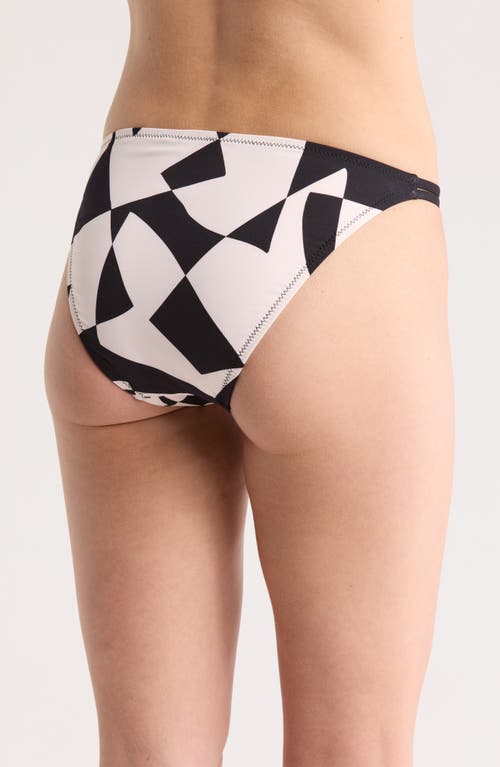 Sanctuary Tunnel Double Strap Hipster Bikini Bottoms In White Sand