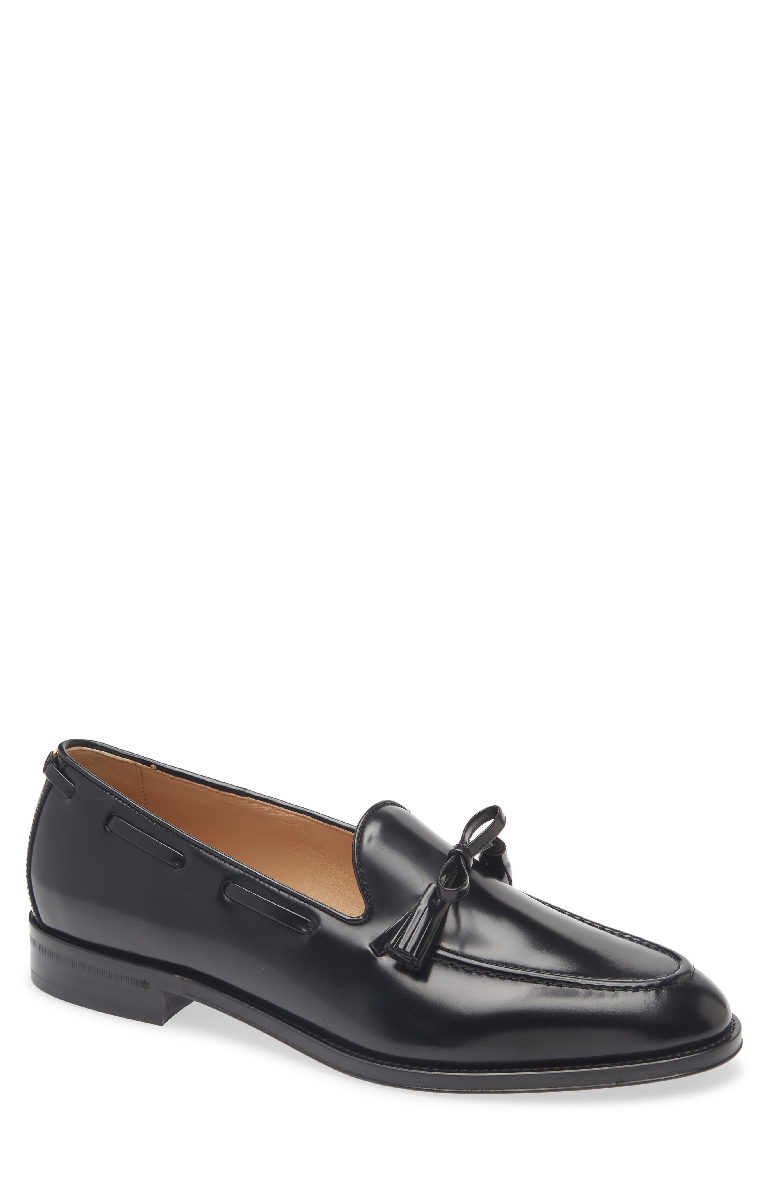Valentino Garavani Bowshire Loafer, Main, color, Black