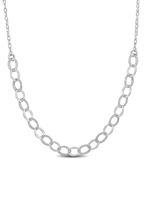 Oval Link Chain Necklace