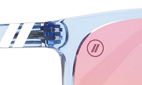 Blenders Eyewear 54mm H-series Polarized Round Sunglasses