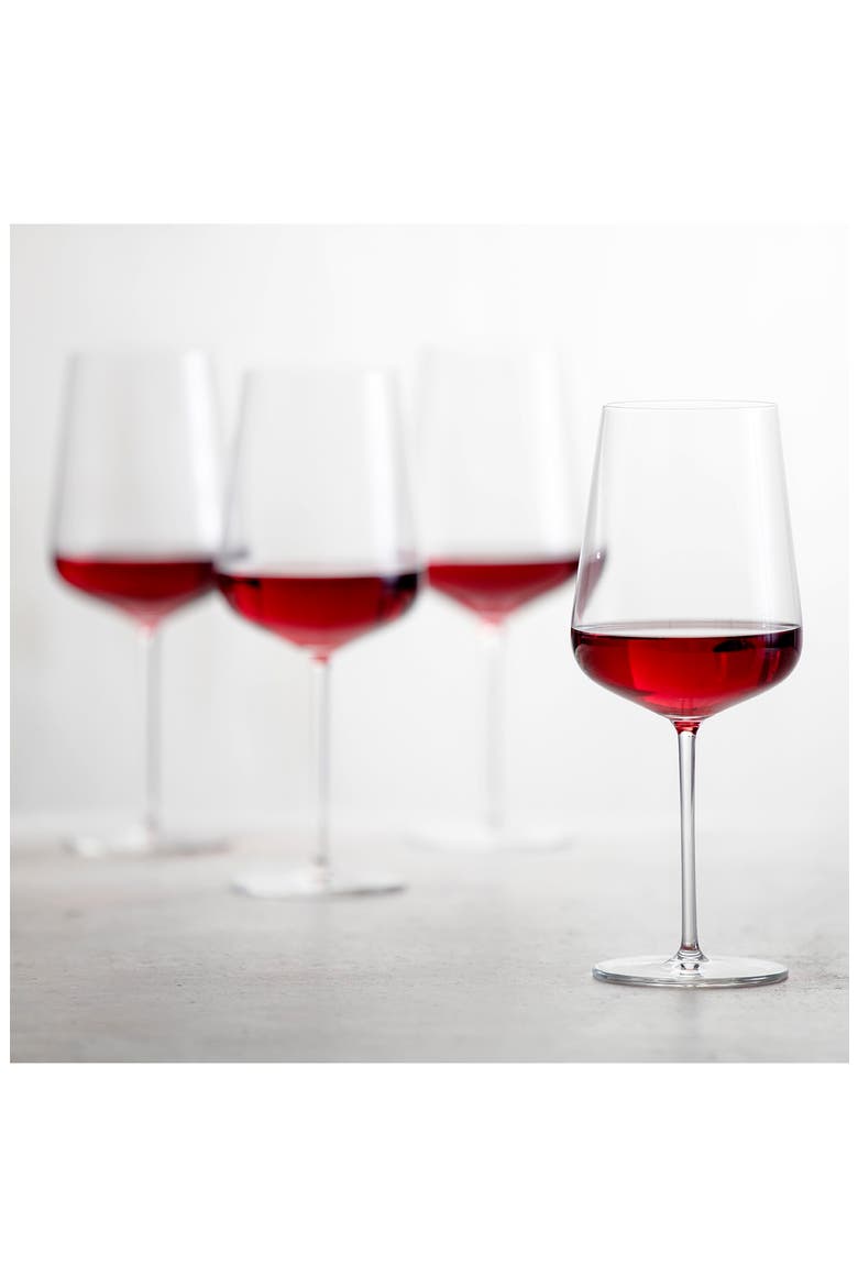 Schott Zwiesel Pure Set of 6 Cabernet Wine Glasses, Alternate, color, CLEAR