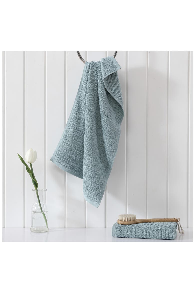 Northern Pacific Set of 2 Hand Towels, Alternate, color, LIGHT PASTEL BLUE