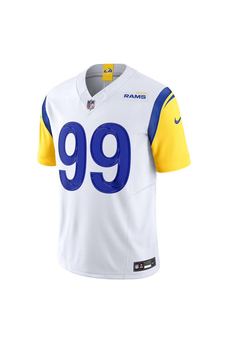 Men's Nike Aaron Donald White Los Angeles Rams Vapor F.U.S.E. Limited Jersey, Alternate, color, White