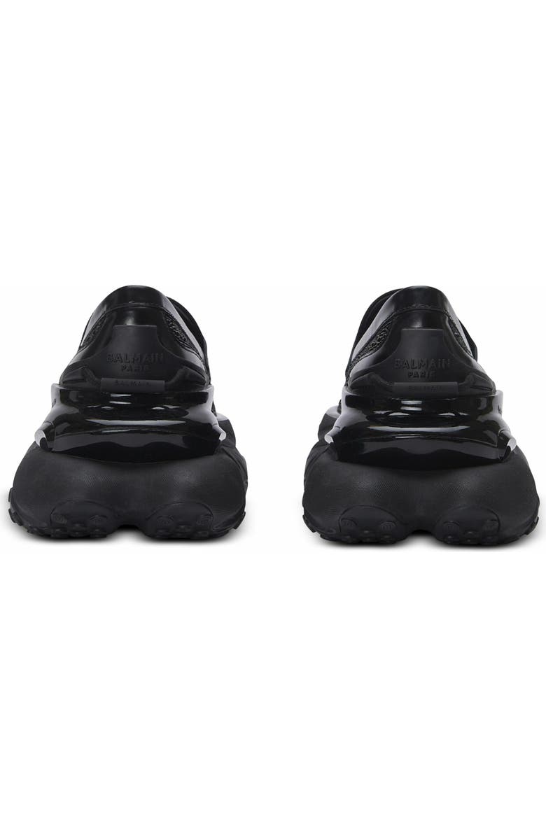 Balmain Unicorn Loafers In Rhinestone Calfskin, Alternate, color,