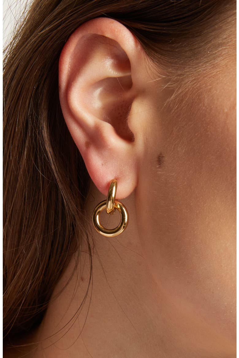 Bold Connection Earrings, Alternate, color, Yellow