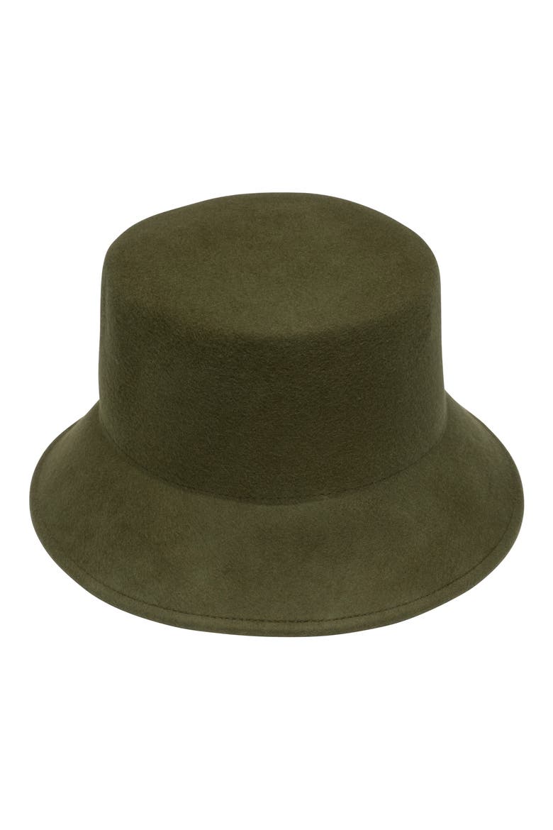 Jonah Wool Bucket Hat, Main, color, OLIVE