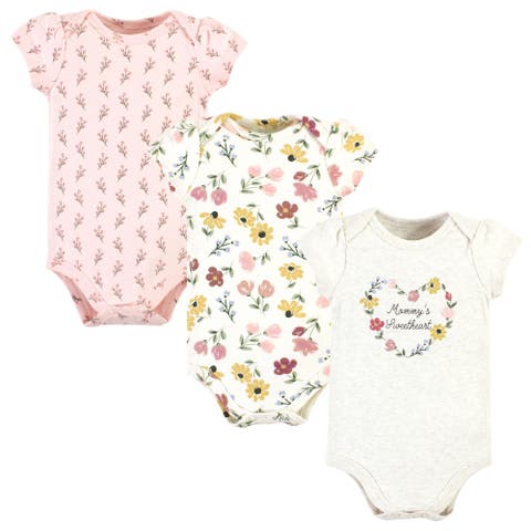 Cotton Bodysuits 3-Pack (Baby)