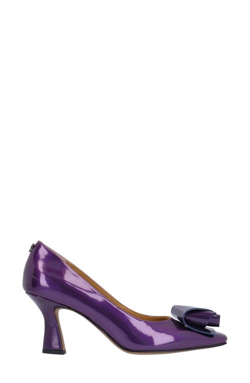 J. Reneé Karali Pointed Toe Pump In Purple