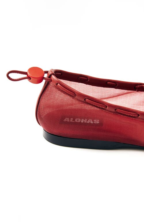 Alohas Gill Ballet Flats In Red