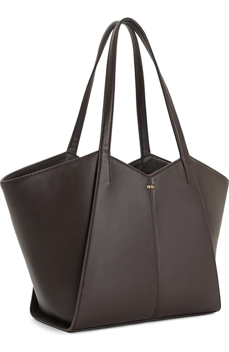 JW PEI Large Kiana Faux Leather Tote, Alternate, color,