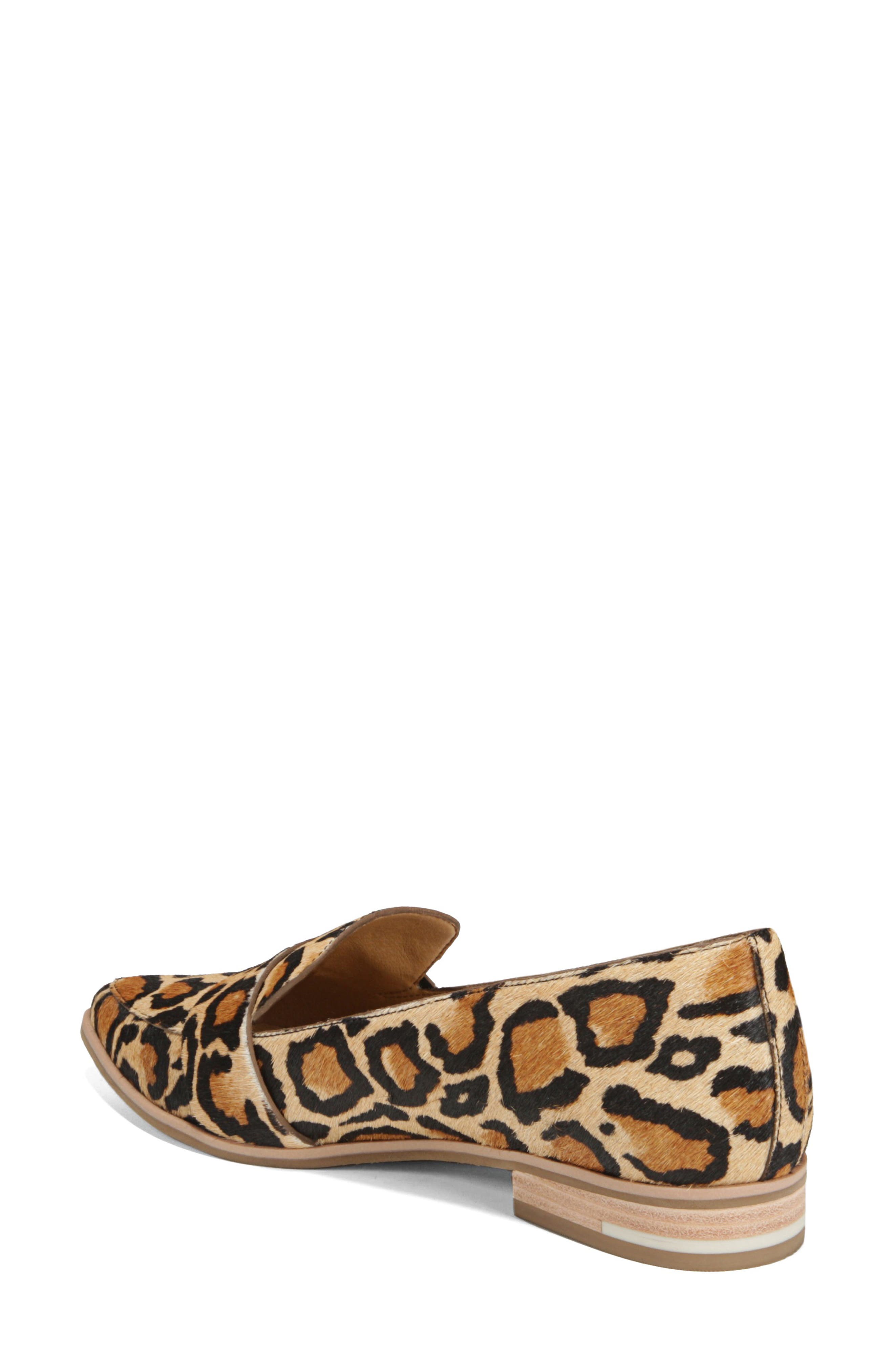 Faxon Loafer, Alternate, color, LEOPARD CALF HAIR