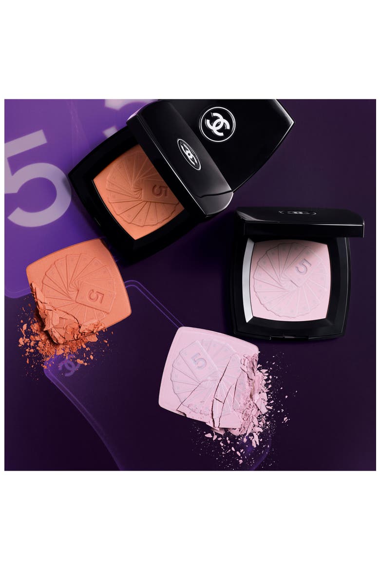 LES TAROTS DE CHANEL Matte Powder Blush, Alternate, color, BLOOD ORANGE