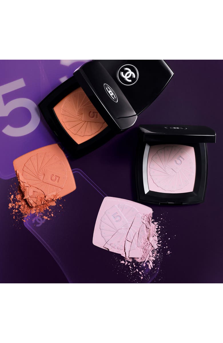 CHANEL LES TAROTS DE CHANEL Matte Powder Blush, Alternate, color, Blood Orange