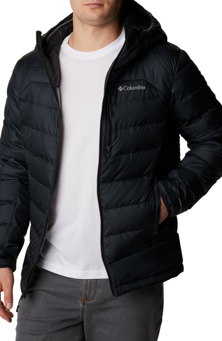 Columbia Autumn Park<sup>™</sup> 650 Fill Power Down Water Resistant Hooded Jacket, Main, color,