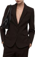 MANGO Straight Fit Blazer