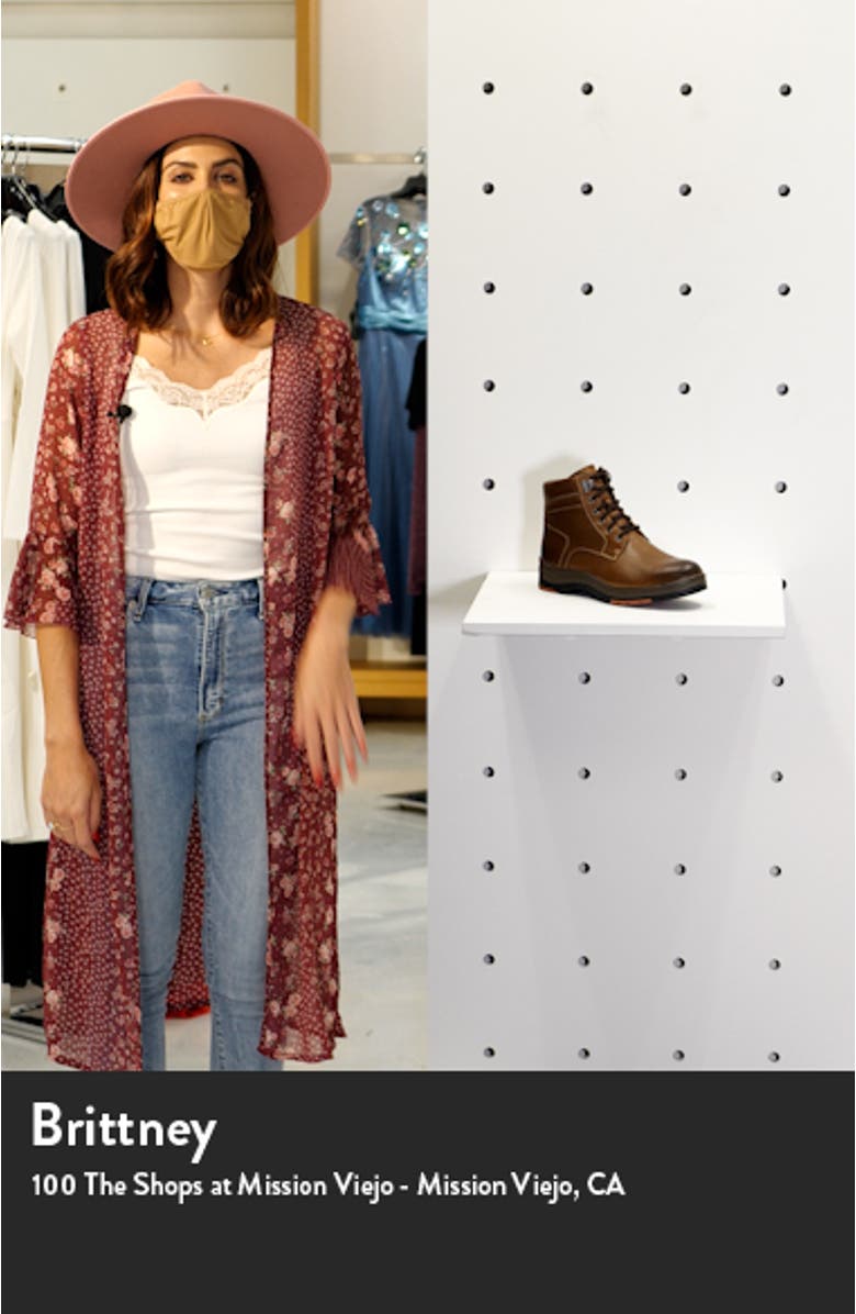 XC4 Cahill Genuine Shearling Lined Waterproof Boot, sales video thumbnail